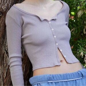 Brandy Melville Mauve/purple top